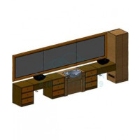 Мужское зеркало барбер Tabasco 3