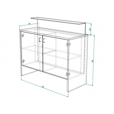 Стойка администратора Strong
