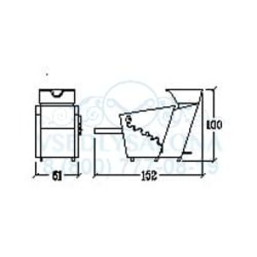 Мойка парикмахерская SKYLINE RELAX