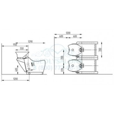 Мойка парикмахерская WEN OPTIMA
