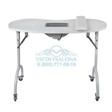 Стол маникюрный с вытяжкой Слим