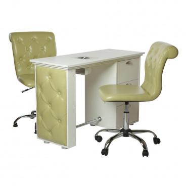 Маникюрный стол &quot;Соната&quot; с вытяжкой