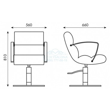 Кресло парикмахерское CLUB