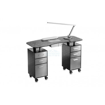 Стол маникюрный 2-ной с вытяжкой 188LХ/F2