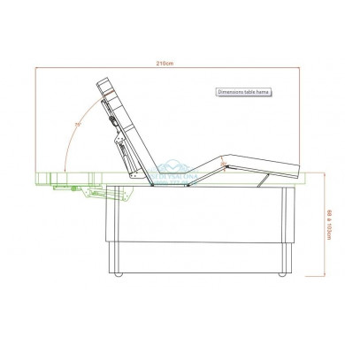 Кушетка для СПА-процедур SPA 300