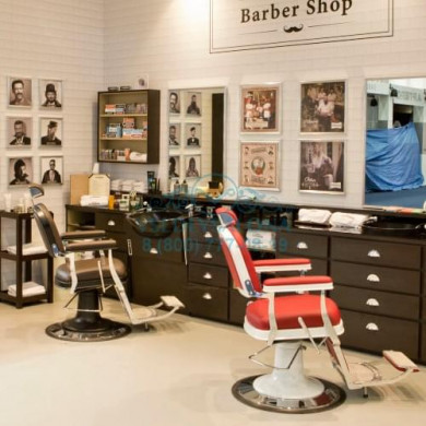 Мужское парикмахерское кресло ZERBINI 1906