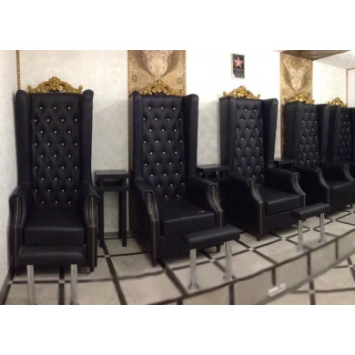 Педикюрное СПА кресло Трон высокий