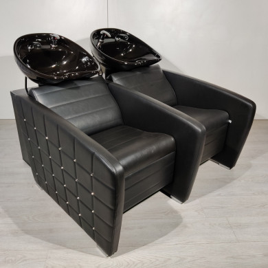 Парикмахерская мойка &quot;Соло&quot; двухместная